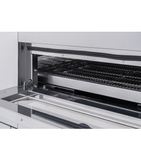 Hornos de Pizza Horno de Cinta a gas con soporte C80 Prismafood C/80 GAS