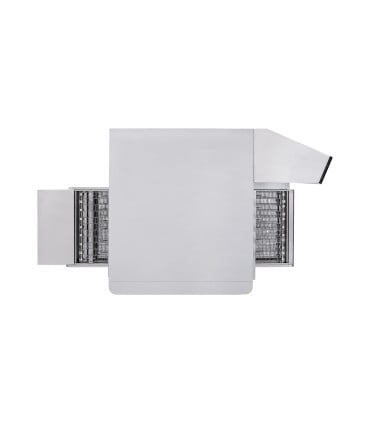 Hornos de Pizza Horno de Cinta a gas con soporte C80 Prismafood C/80 GAS