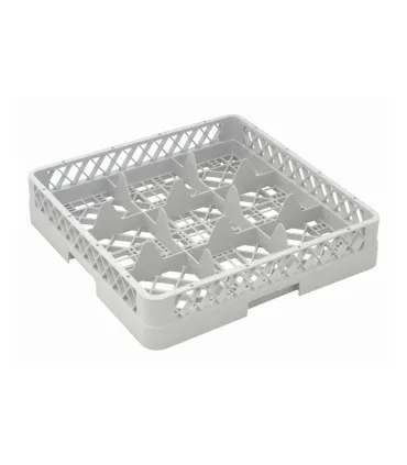 Cestas para Vasos y Copas Cesta 50x50 cm de 9 compartimentos copas máximo ø14.7 cm Comas 11040 Comas 11040