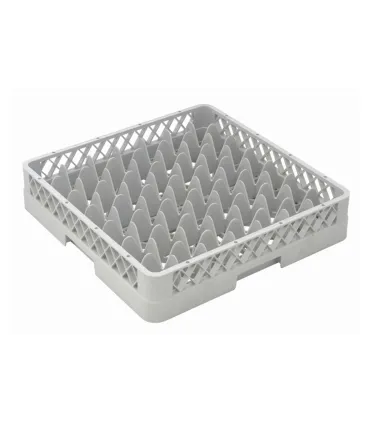 Cestas para Vasos y Copas Cesta 50x50 cm de 49 compartimentos copas máximo ø5.8 cm Comas 11044 Comas
