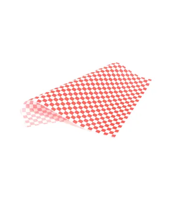 Papel Alimentario 1000 Uds Envoltorio Antigrasas 28x34 Cm color rojo Comas 7675