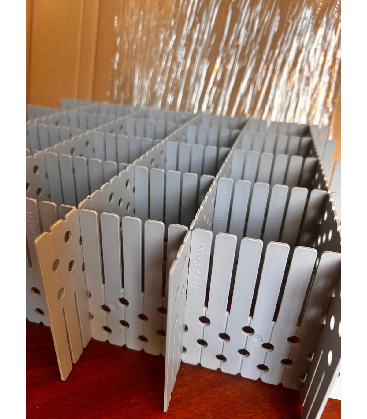 Cestas para Vasos y Copas Divisor vasos para cesta de 40x40  970302