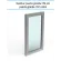 Cambio 1 puerta de cristal grande para Contramostrador Oscar Zarzosa
