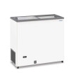 Arcón congelador estrecho tapas cristal temperatura dual SLIM 135