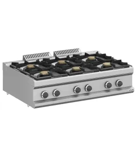 Cocina a gas 6 fuegos Romagsa Neo700 CG711B