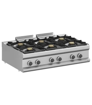 Cocina a gas 6 fuegos Romagsa Neo700 CG711B