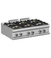 Cocina a gas 6 fuegos Romagsa Neo700 CG711B