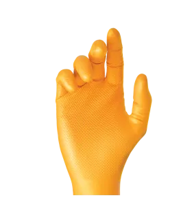 Utensilios y Ropa Pescaderia 50 pares de Guantes de nitrilo escamados talla L Fricosmos 448664