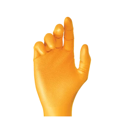 Utensilios y Ropa Pescaderia 50 pares de Guantes de nitrilo escamados talla L Fricosmos 448664