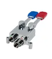 Grifo de pedal 2 aguas para suelo Edenox G2P2S E