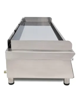 Plancha frytop a gas largo 130 cm con placa 15 mm de baño de cromo duro 130FRYGC