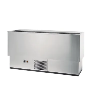 Enfriador de botellas exterior inox 3 puertas 1515mm EBEG-150-I