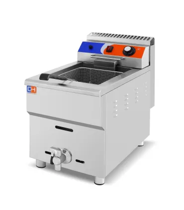 Freidoras a Gas Freidora a gas de 12 litros 340x630x645hmm GF-181 Clima Hostelería GF-181