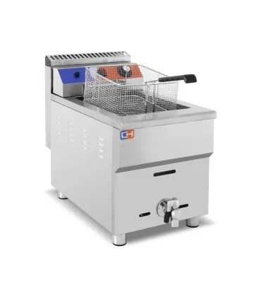 Freidoras a Gas Freidora a gas de 12 litros 340x630x645hmm GF-181 Clima Hostelería GF-181