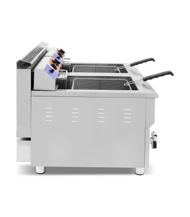 Freidoras a Gas Freidora a gas de 12+12 litros 640x630x645hmm GF-182 Clima Hostelería GF-182