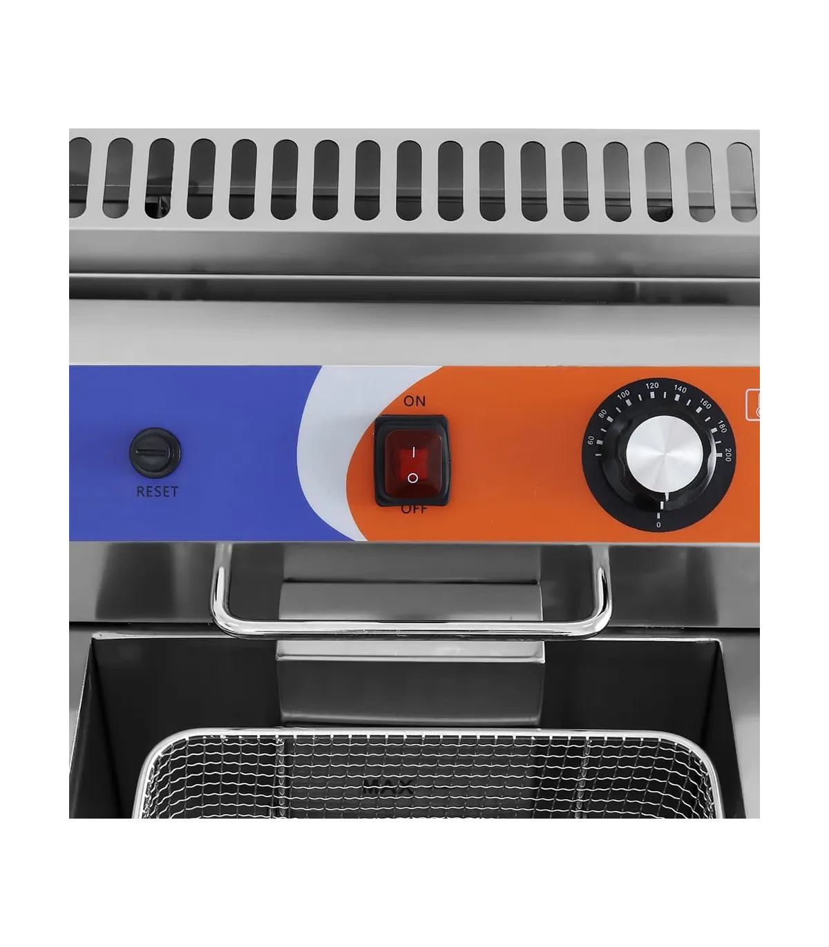 Freidoras a Gas Freidora a gas de 12 litros 340x630x645hmm GF-181 Clima Hostelería GF-181