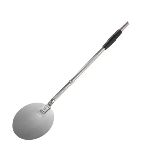 Accesorios Pizzerías Paleta pizzera redonda en acero inoxidable 23 cms R-23 Gi.Metal R-23
