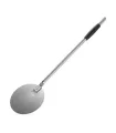 Paleta pizzera redonda en acero inoxidable 23 cms R-23