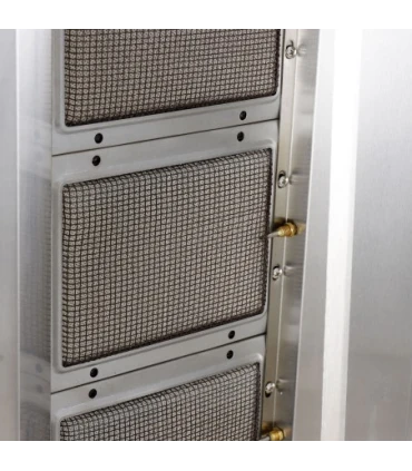 Asadores Kebab Asador Kebab a Gas 4 Quemadores motor superior EMPDN221 Empero EMPDN221
