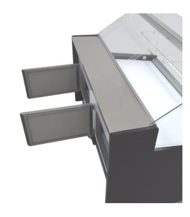 Vitrinas Mostrador Liquidación Vitrina refrigerada frío estático 1450x975 con reserva Edenox VPR-15 S1 Edenox VPR-15 S1