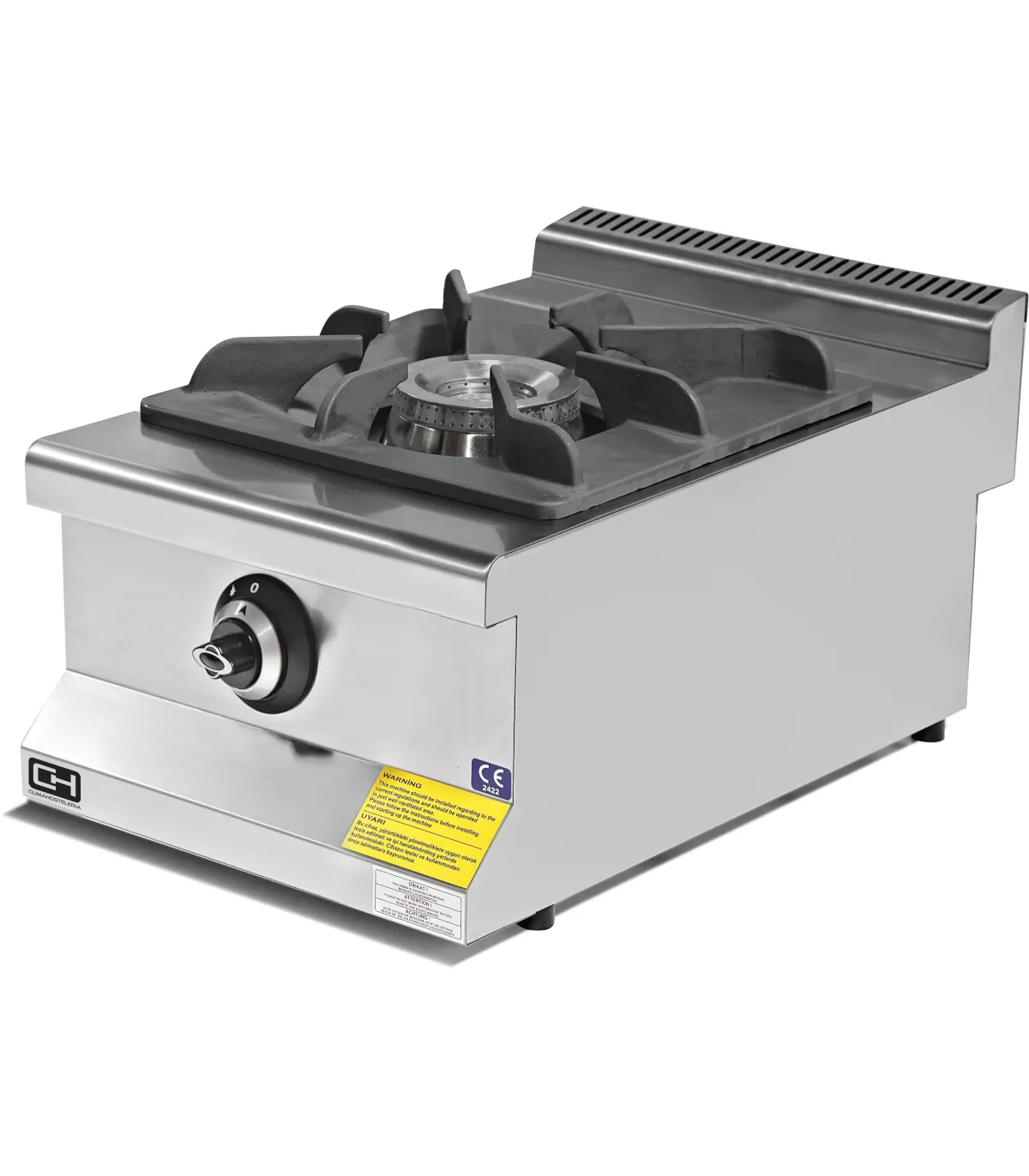 Cocinas a Gas Cocina a gas 1 fuego 8.65 kW 400mm Fondo 600 Empero EMP6KG010