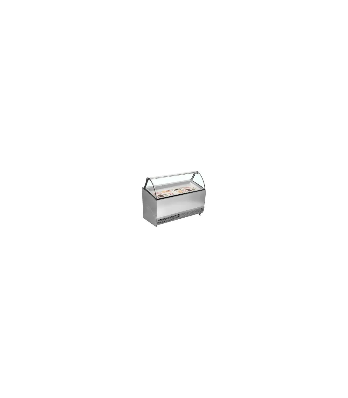 Vitrinas de Helados Vitrina para 13 cubetas de helados 1670x800x1343h mm Bermuda RV13 ISA Italy BERMUDA RV13