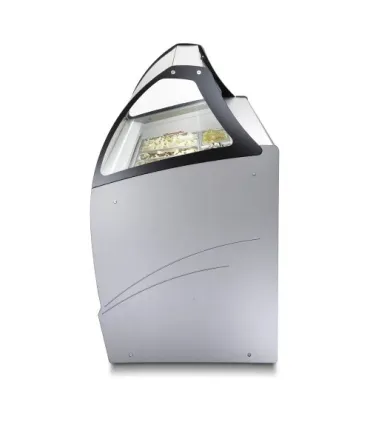 Vitrinas de Helados Vitrina para 10 cubetas de helados 1340x800x1343h mm Bermuda RV10 ISA Italy BERMUDA RV10