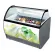 Vitrina de Helados Cristal Curvo para 10+10 cubetas de 5l Brava 10