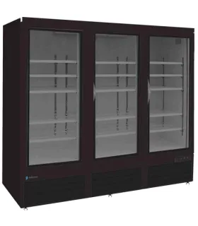Armarios Expositores Congelados Liquidación Armario Expositor de Congelados 3 puertas color negro 1650 litros Edenox ACE-1603...