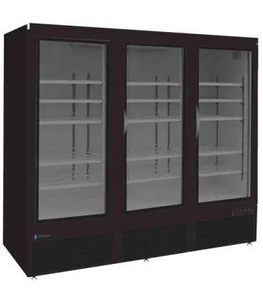 Armarios Expositores Congelados Liquidación Armario Expositor de Congelados 3 puertas color negro 1650 litros Edenox ACE-1603...