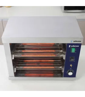 Tostador eléctrico 2 pisos y temporizador Edenox TOST-2