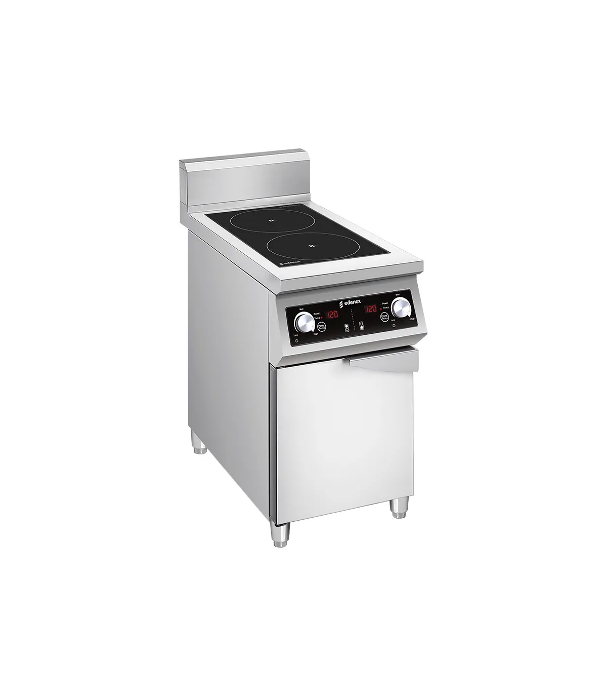 Cocinas Eléctricas Cocina de Inducción 2 fuegos con Mueble Edenox INDUCHEF 700-40-P Edenox 19105820