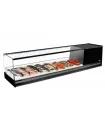 Vitrina refrigerada para pescado y marisco sobre hielo ICE