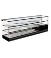 Vitrina refrigerada 3 pisos largo 1216mm con 4 cubetas y led A2BF-4
