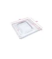 Tapa Campana metacrilato envasadora DZ-450 versión 2