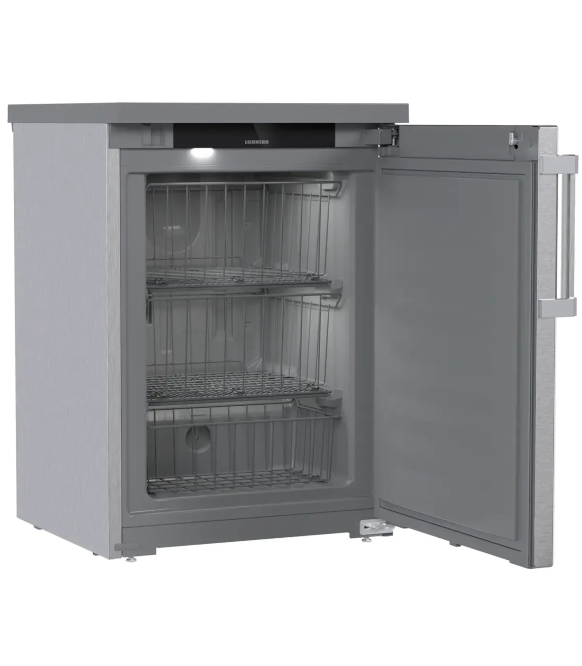 Armario de congelación bajomostrador inox Liebherr Perfection