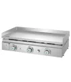 Plancha a Gas de acero rectificado 80 cm Mainho Serie MAX-80G