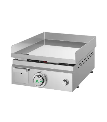 Plancha a Gas de cromo duro 40 cm Mainho Serie MAX-40GC