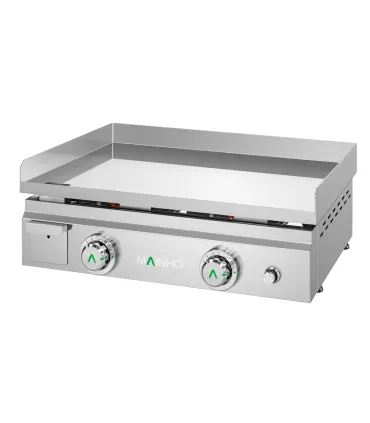 Plancha a Gas de de cromo duro 60 cm Mainho Serie MAX-60GC