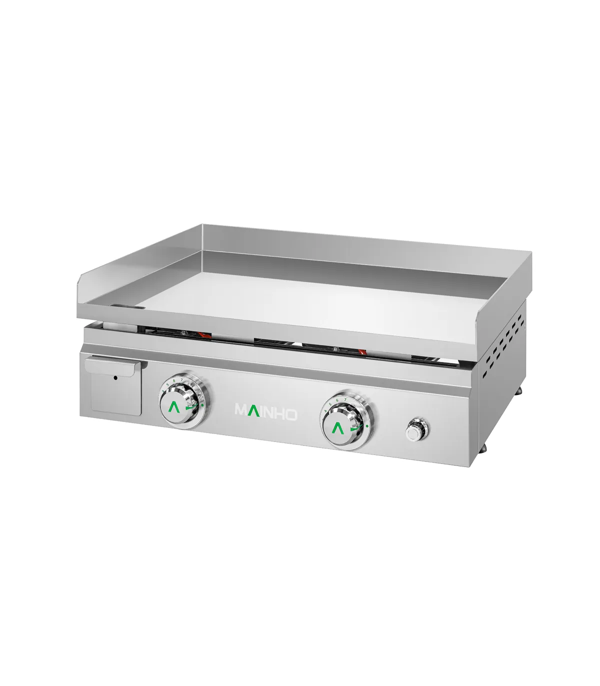 Plancha a Gas de de cromo duro 60 cm Mainho Serie MAX-60GC