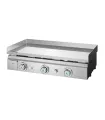 Plancha a Gas de cromo duro 80 cm Mainho Serie MAX-80GC