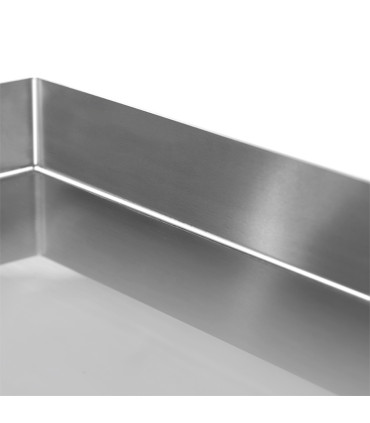 Plancha eléctrica de cromo duro 40 cm Mainho MAX-40EMC