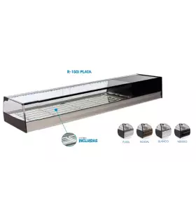 Vitrina refrigerada recta R-150i base plana
