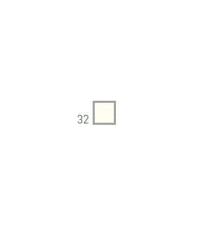 Fuente rectangular en policarbonato de 21cms ( 30 unidades ) Blanco 32