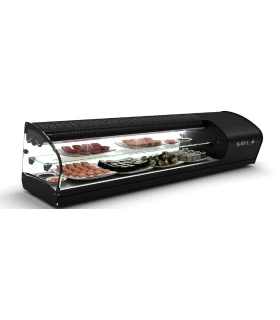 Vitrina Shark Sushi 2 pisos de cuba plana 1320mm Sayl SK26P