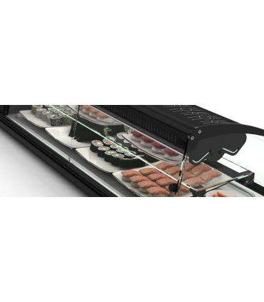 Vitrinas de Sushi Vitrina Shark Sushi 2 pisos 6 GN 1/3 Sayl SK26 Sayl SK26S