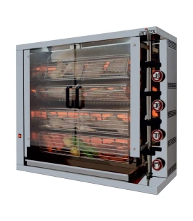 Asador de Pollos a gas de 4 espadas Arilex 4ASG