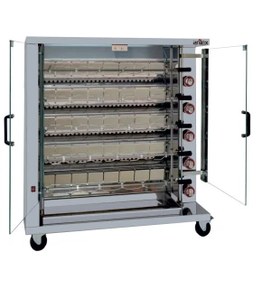Asador de Pollos a gas de 5 espadas Arilex 5ASG