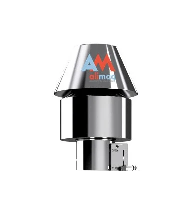 Hornos de Brasa Cortavientos y sombrero para horno de brasa Zinco B-300 Zinco B-300