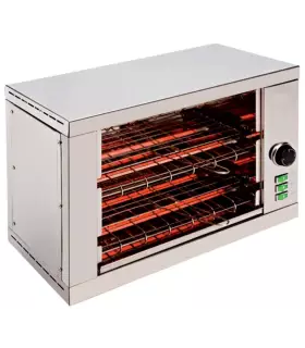 Tostador 2 pisos resistencias de cuarzo con temporizador 3000W TD2T